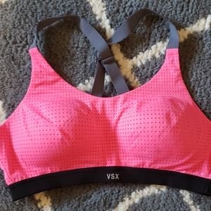 Pink Victoria Secret sports bra